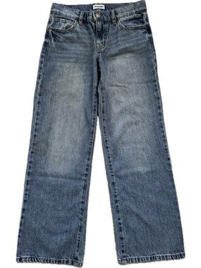 RSQ Girls’ Low Rise Wide Leg Medium Wash Jeans